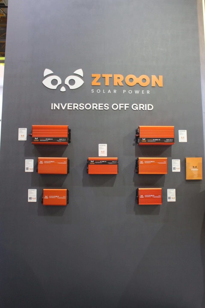 Inversores Solares ZTROON na InterSolar 2023
