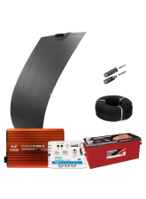  Kit Energia Solar para Starlink - 06h/dia (até 800 Wh/dia) - Chumbo (23701)