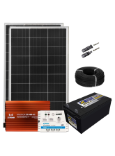  Kit Energia Solar para Starlink - 10h/dia (até 1280 Wh/dia) - Chumbo (25131)