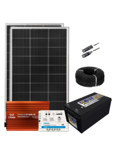  Kit Energia Solar para Starlink - 10h/dia (até 1280 Wh/dia) - Chumbo (25132)
