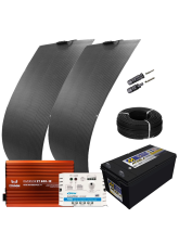  Kit Energia Solar para Starlink - 10h/dia (até 1600 Wh/dia) - Chumbo (23706)