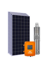 Kit Bomba Solar Helicoidal ZTROON - 3ZTS1.7-109-48-500W - até 109m ou 8.500L/dia