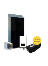 Kit de Energia Solar Off Grid c/ Inv-car - 3,72kWp 220Ah 48/220V