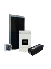 Kit Energia Solar Off Grid c/ Inv-car - 2,34kWp 220Ah 48/220V (29561)