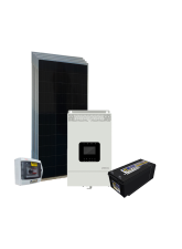 Kit Energia Solar Off Grid c/ Inv-car - 2,34kWp 220Ah 24/220V (29572)