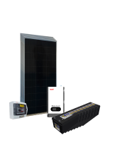 Kit Energia Solar Off Grid c/ Inv-car - 2,34kWp 880Ah 24/110V (29579)