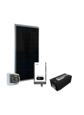 Kit Energia Solar Off Grid c/ Inv-car - 1,17kWp 220Ah 24/220V (29580)