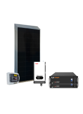 Kit Energia Solar Off Grid c/ Inv-car - 2,34kWp 200Ah 48/220V Lítio (29632)