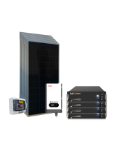 Kit Energia Solar Off Grid c/ Inv-car - 4,68kWp 400Ah 48/220V Lítio (29640)