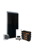 Kit Energia Solar Off Grid c/ Inv-car - 1,76kWp 315Ah 24/110V Lítio (29656)