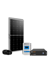 Kit Energia Solar Off Grid - 1,22kWp 100Ah/48V Lítio