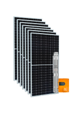 Kit Bomba Solar Híbrida ZTROON 4ZTLR22-70-200-2200-A/D - 70m ou 110m³/dia (28164)