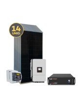 Kit Energia Solar On Grid Híbrido - 9,94kWp (29175)
