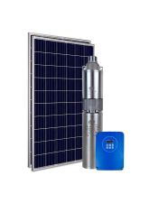 Kit Bomba Solar PRO Samking 0,5HP 3" 3SPWF1.5-80 - até 80m ou 9.000 L/dia