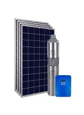 Kit Bomba Solar PRO Samking 1HP 3" 3SPF2-110 MAXX - até 110m ou 12.000 L/dia