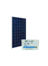 Kit Energia Solar Fotovoltaica 60Wp - até 195Wh/dia