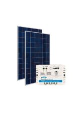 Kit Energia Solar Fotovoltaica 320Wp 12/24Vcc - até 1.280 Wh/dia