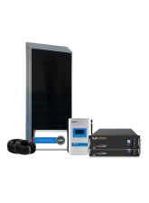 Kit Energia Solar Off Grid - 2,44kWp 200Ah/48V Lítio