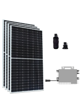 Kit Gerador Energia Solar 2.48kWp - Microinversor Deye c/ Wifi SUN2250 - Painel DAH Solar