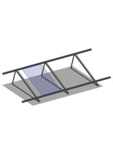 Kit de montagem SolarGroup para laje - 3 painéis fotovoltaicos