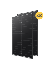 Kit com 10 Painéis Solares Fotovoltaico 435W - LONGi 