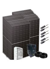 Kit Solar p/ Bomba (CA) até 10CV 380V - Apollo GS500 11G - 24.18kWp