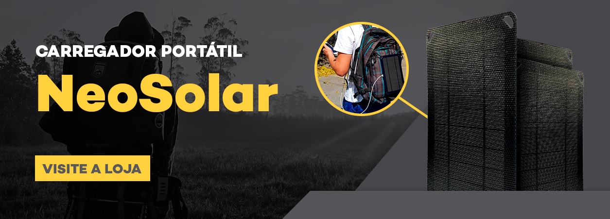 Carregador Solar Portátil NeoSolar Carregador Solar Portátil NeoSolar