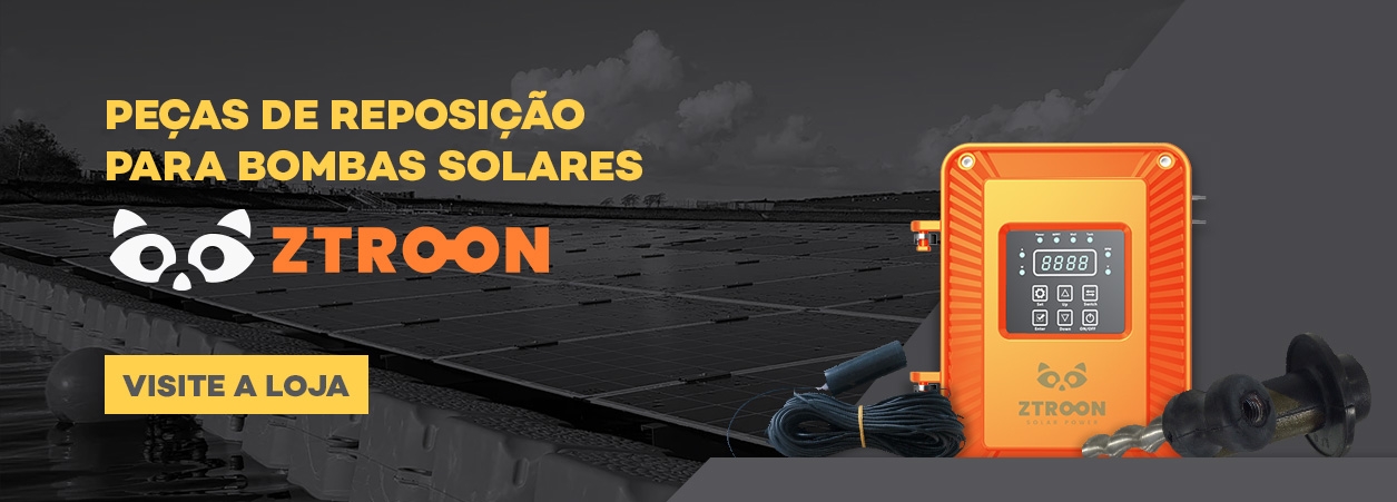 Peças Bomba Solar ZTROON - Eixo Helicoidal, Sensor e Driver