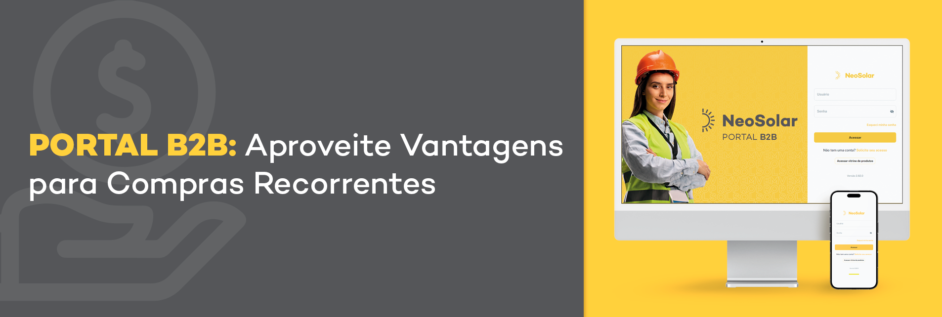 Aproveite vantagens para compras recorrentes