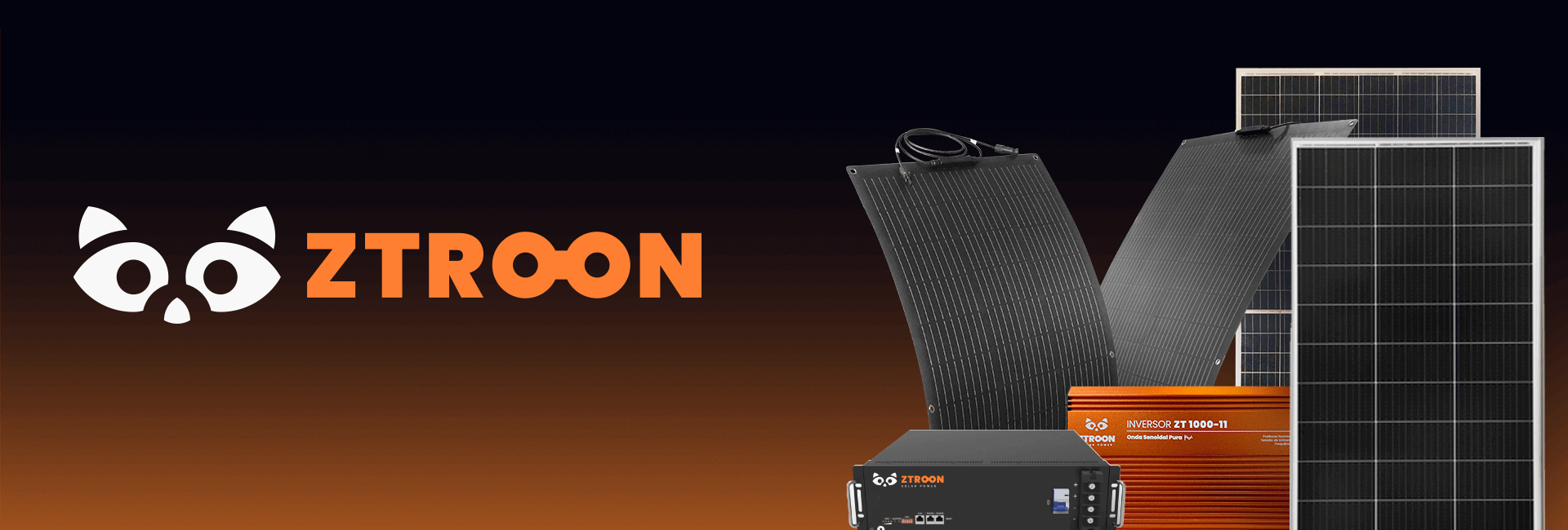 Portfólio de produtos ZTROON