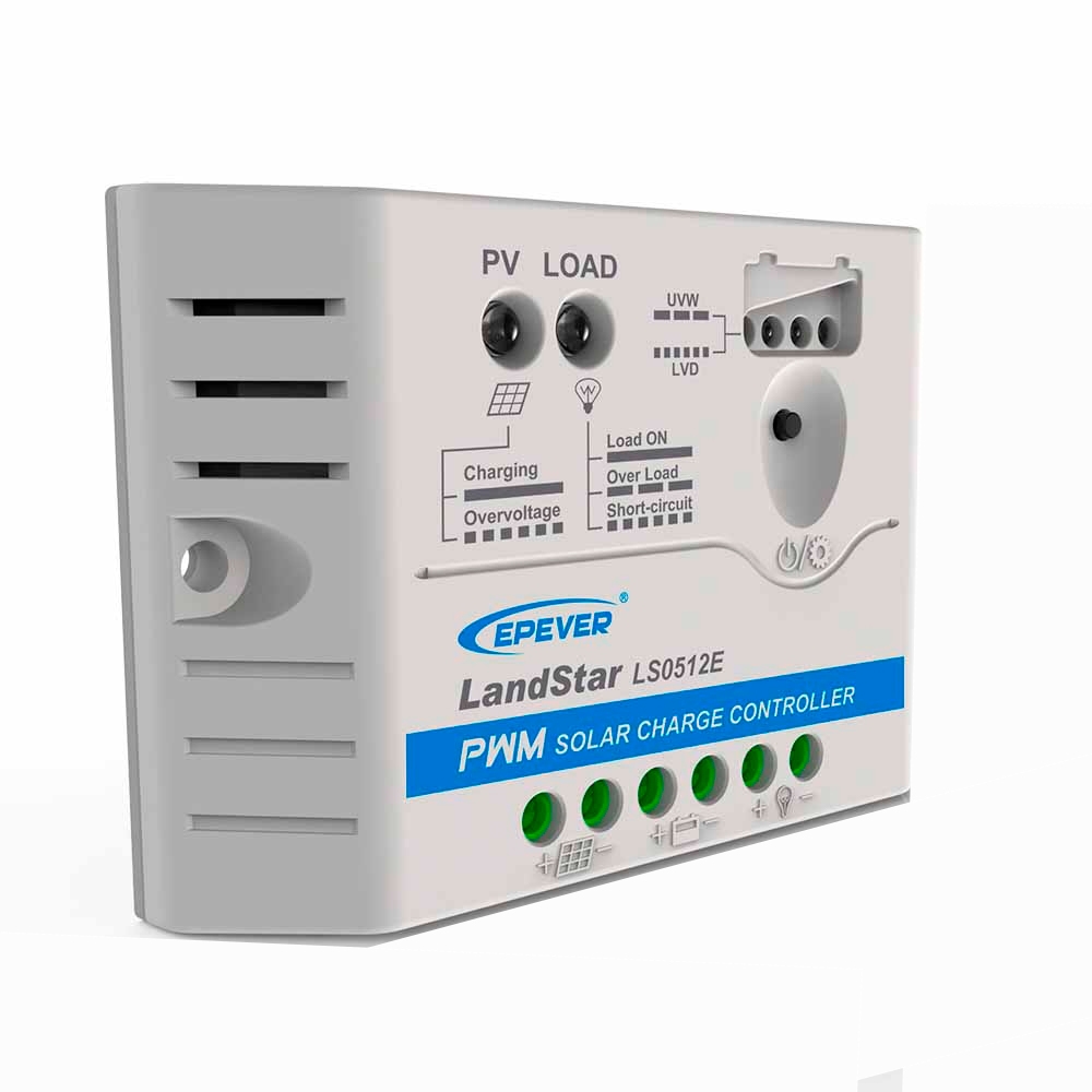 Controlador de Carga Solar PWM Landstar LS0512E Controlador de Carga Solar PWM Landstar LS0512E