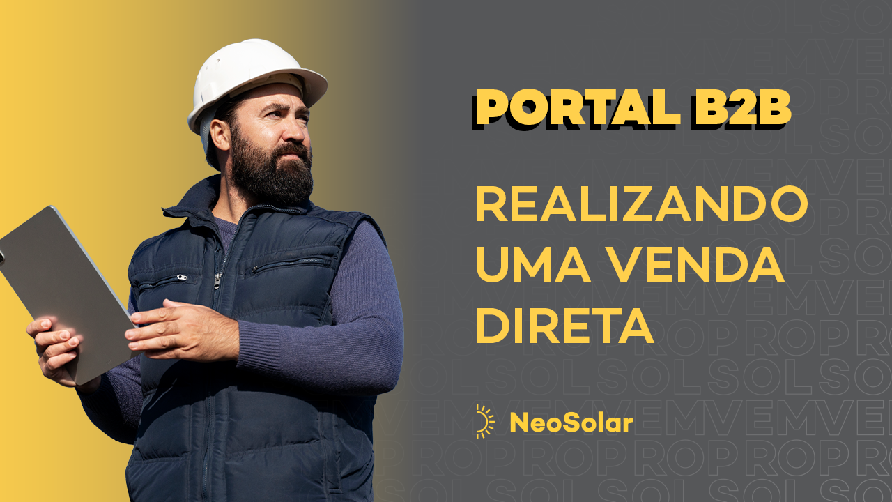 Thumbnail do vídeo: Como realizar uma venda direta