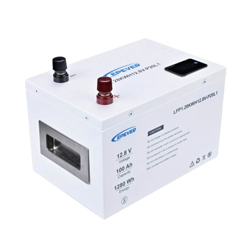 Bateria LPF EPEVER - Modelo LFP1.28KWH12.8V-P20L1 Bateria LPF EPEVER - Modelo LFP1.28KWH12.8V-P20L1