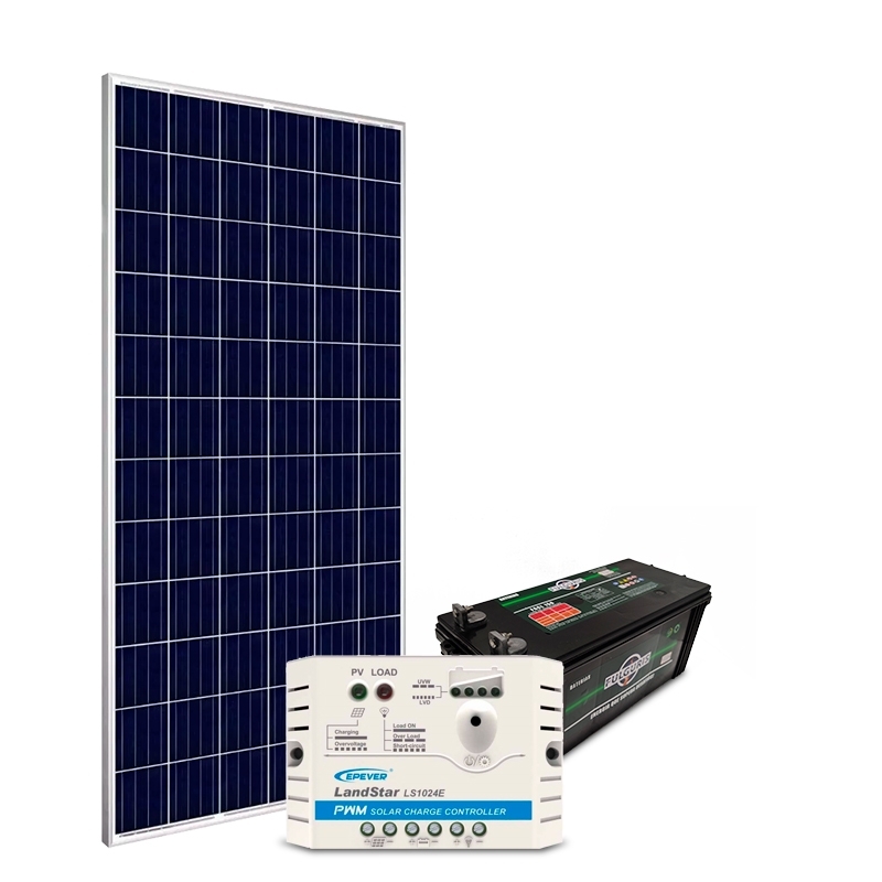 Kit Gerador Off-Grid 155Wp Kit Gerador Off-Grid 155Wp