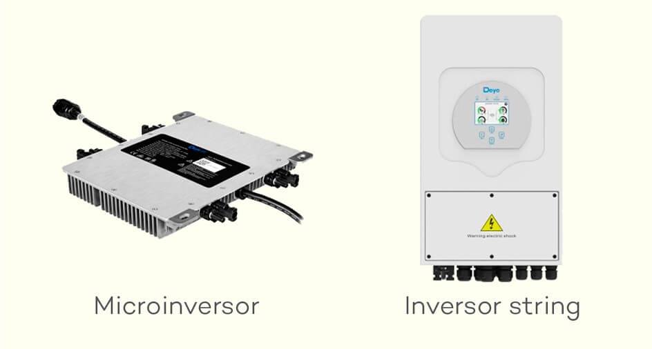 Microinversor Inversor String